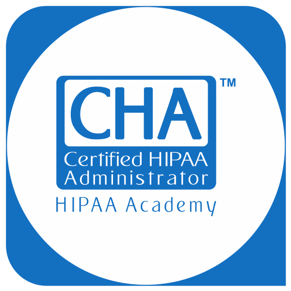 Certified HIPAA Administrator, HIPAA Academy badge